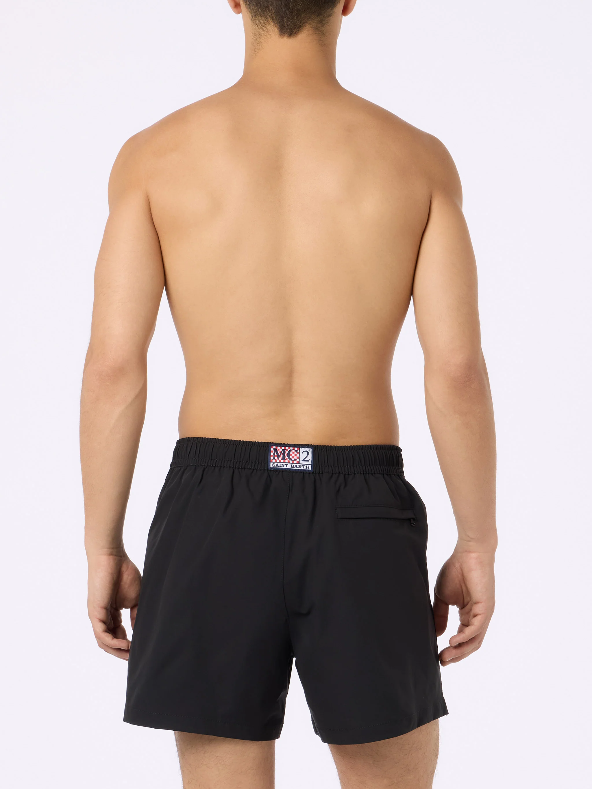 Master herenshorts in zwart