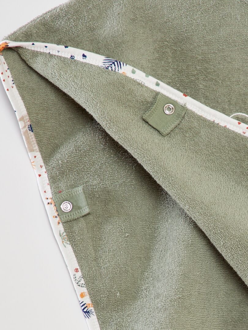 Poncho de baño 'Petit Beguin' - VERDE