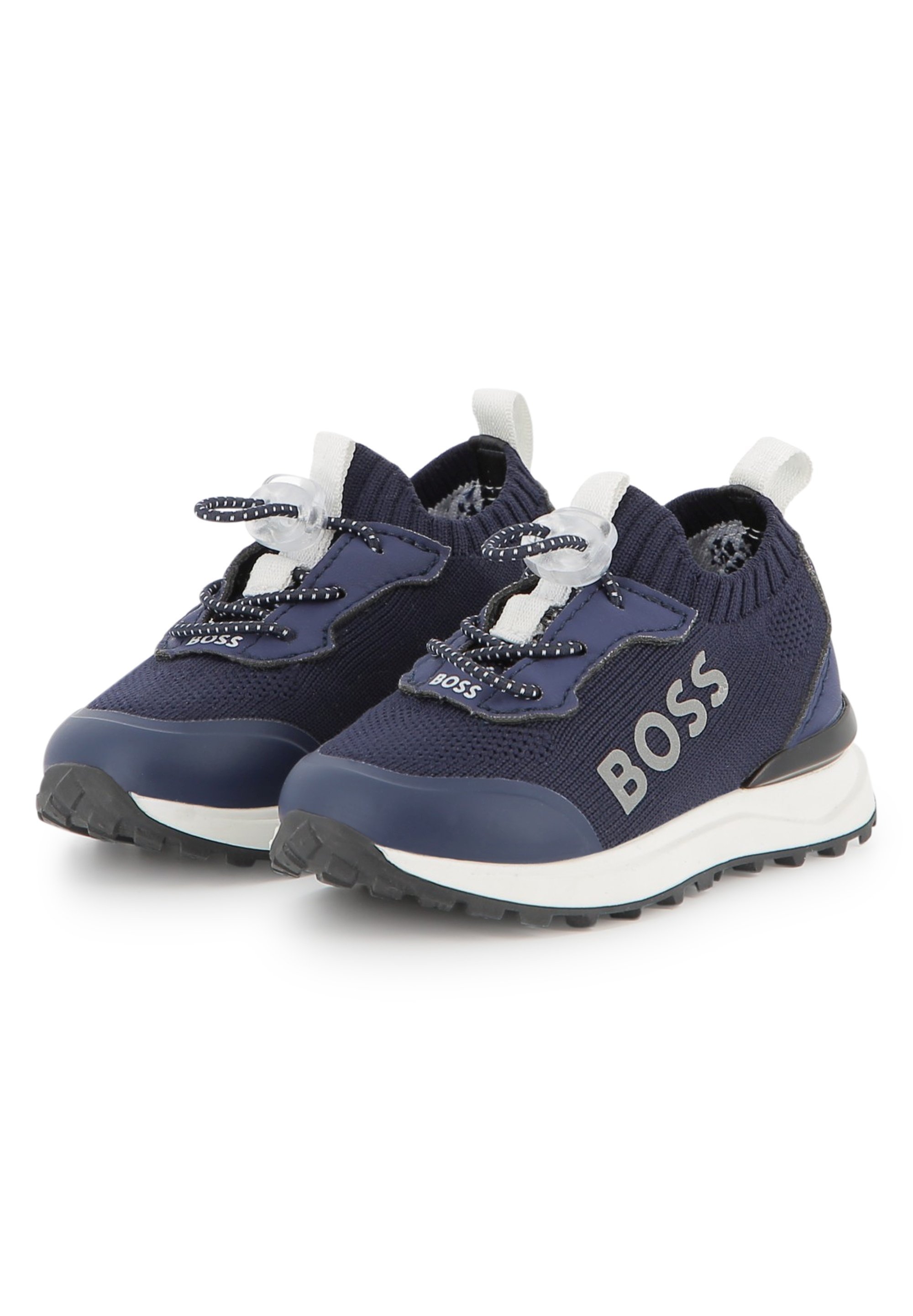 BOSS Kidswear sneakers - marineblauw