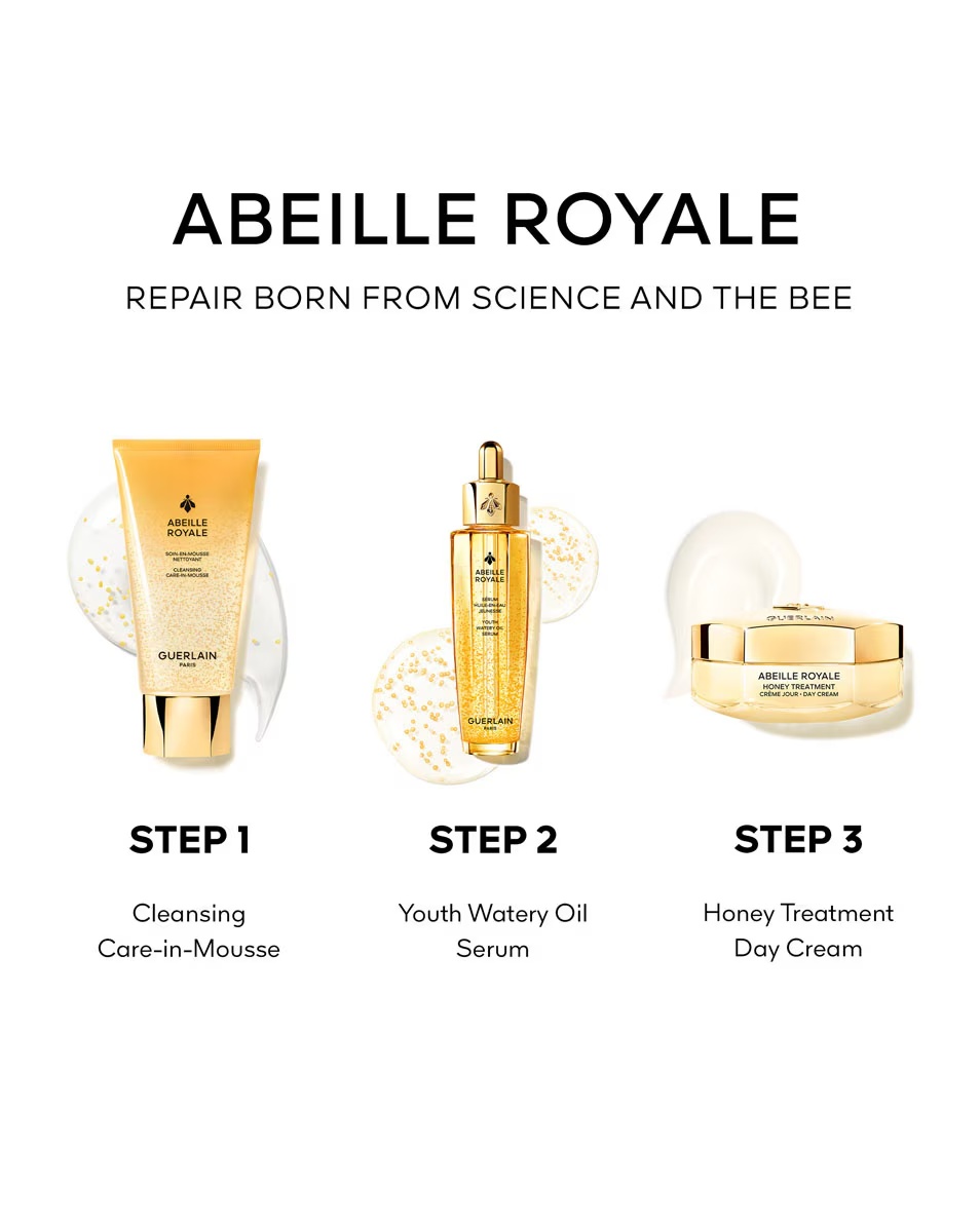 GUERLAIN ABEILLE ROYALE ANTIHUIDVEROUDERINGSR SERUM CU ULEI APOS DE TINERET