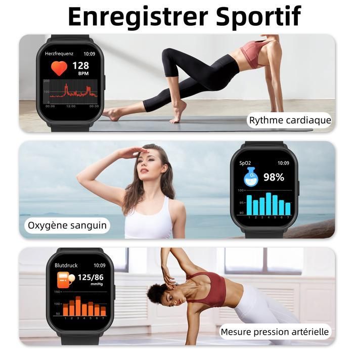Smartwatch - Display LCD ad alta definizione da 2,01