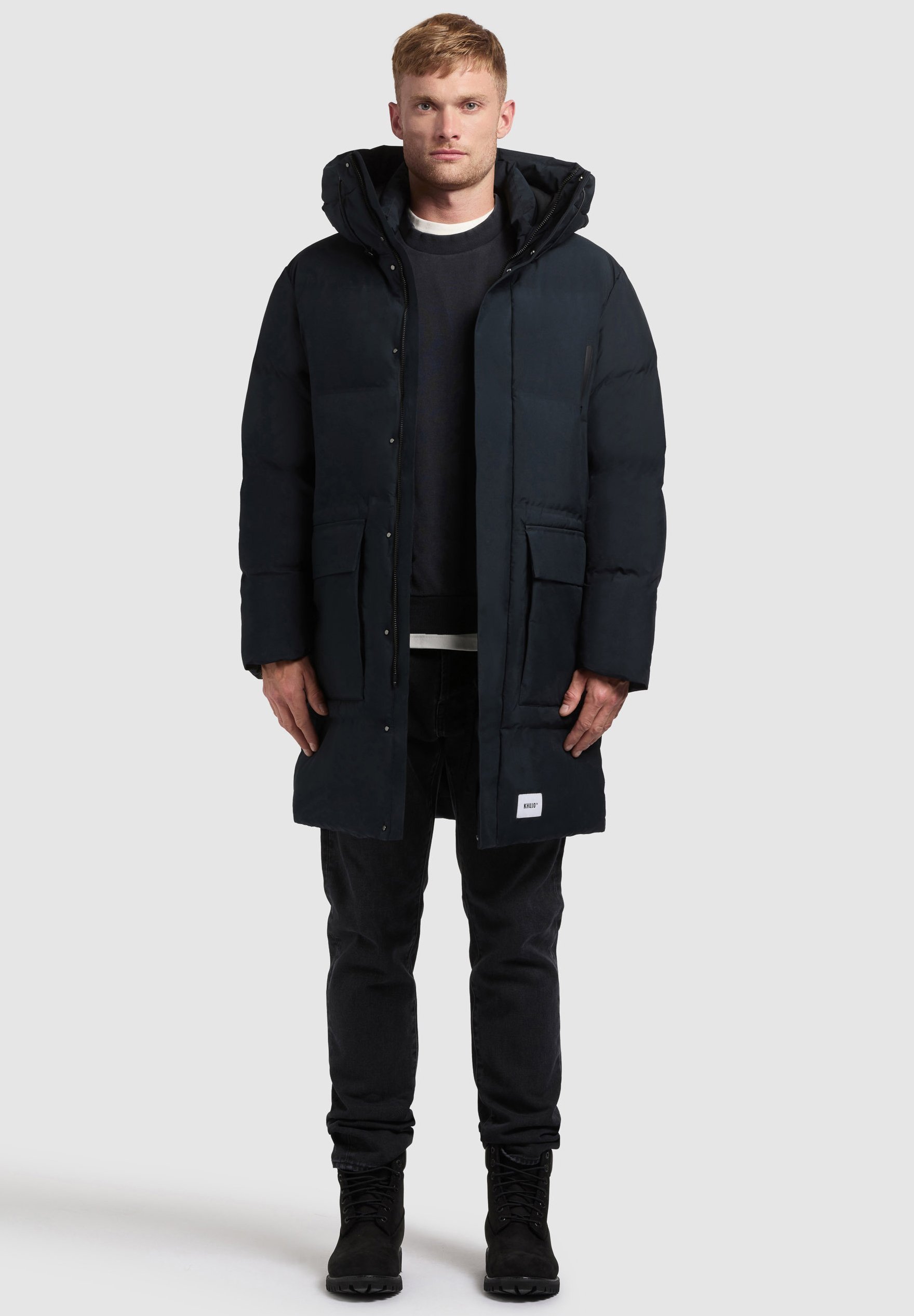 khujo WINER3 - Winterjas - port blauw