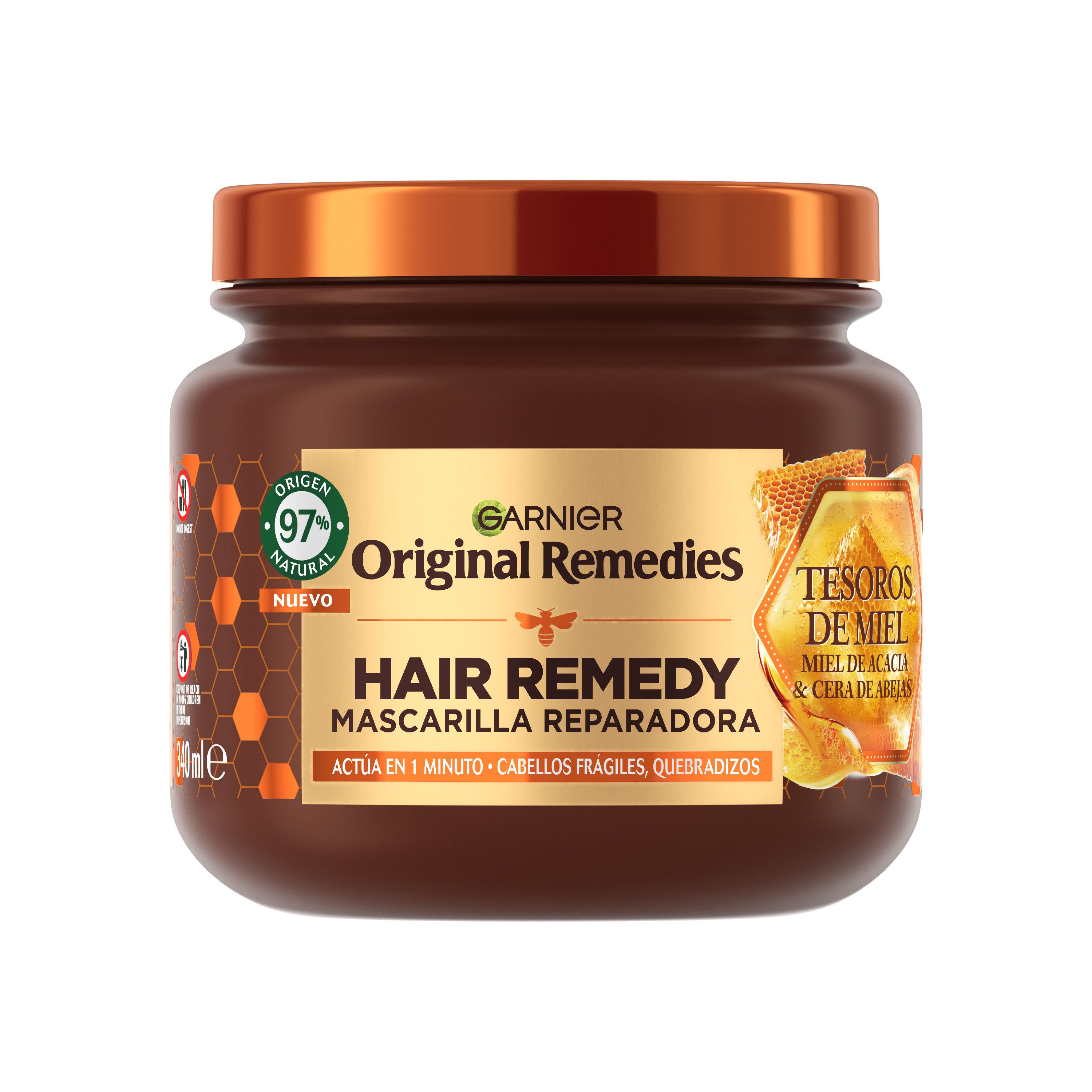 Vlasová maska Original Remedies Honey Treasures Vlasové masky