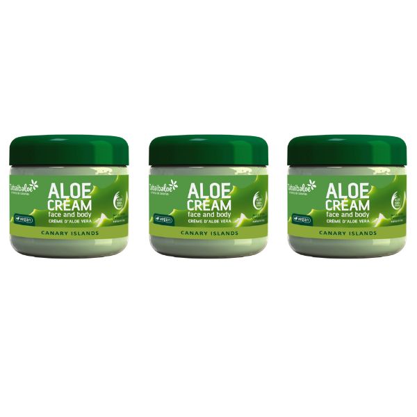 Tabaibaloe la Marca de Canarias Crema all'Aloe Viso e Corpo