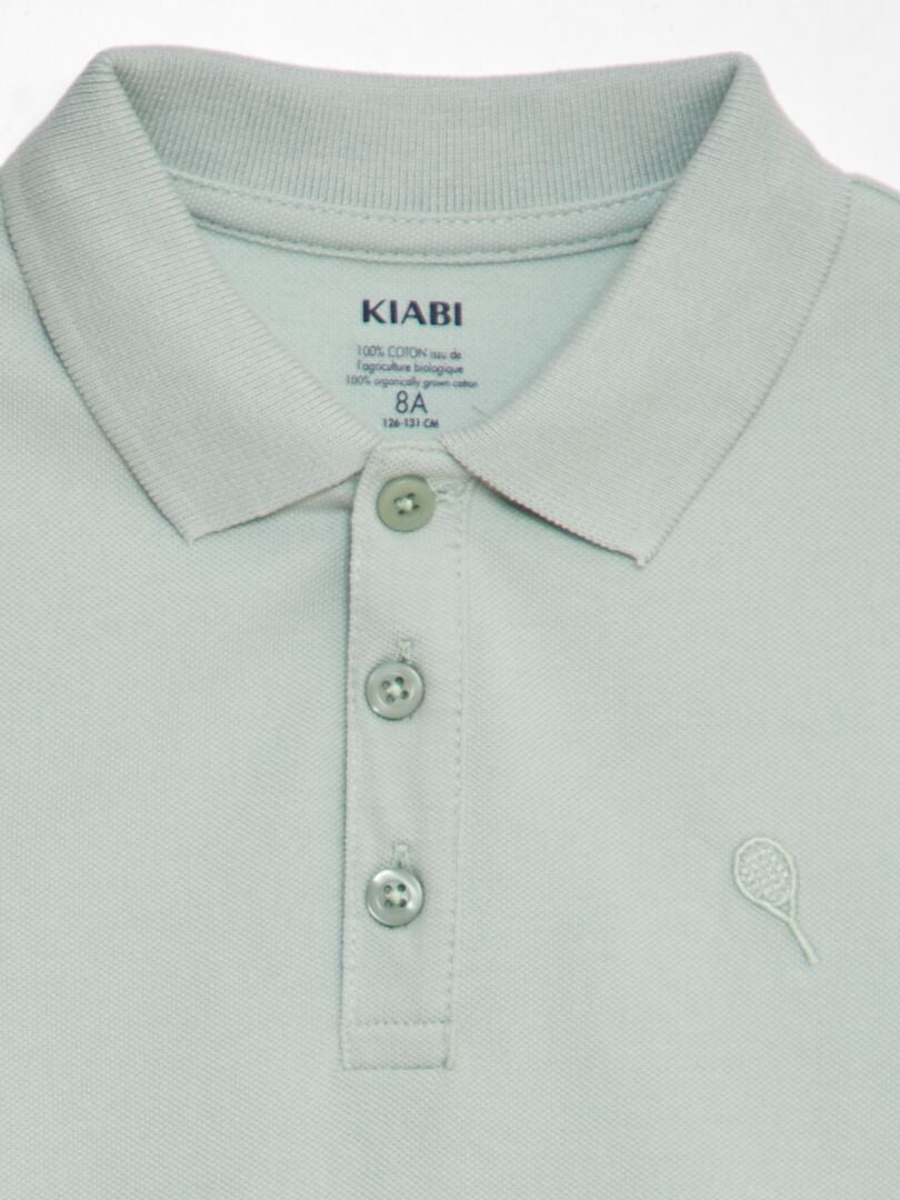 Polo Piqué de Algodão - VERDE