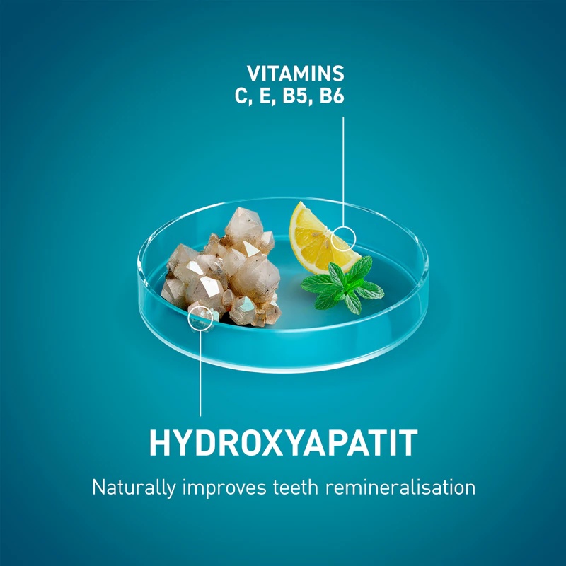 MEDIBLANC zobna pasta, obogatena z vitamini, belilna zobna pasta z vitamini
