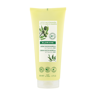 Klorane Cupuaçu BIO ravitseva suihkuvoide Amandier kosteuttava suihkuvoide mantelimaito 200 ml 200 ml