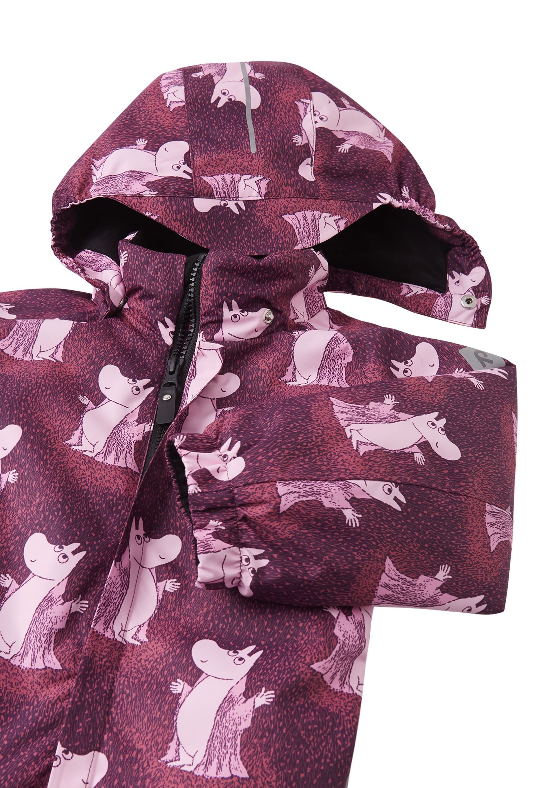 Reima WINTER OVERALL MOOMIN LYSTER UNISEX - Sneeuwpak - dieppaars