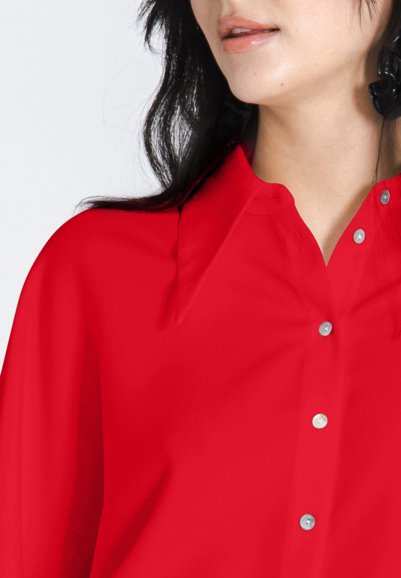 Chemisier boutonné Jascha Stockholm - rouge