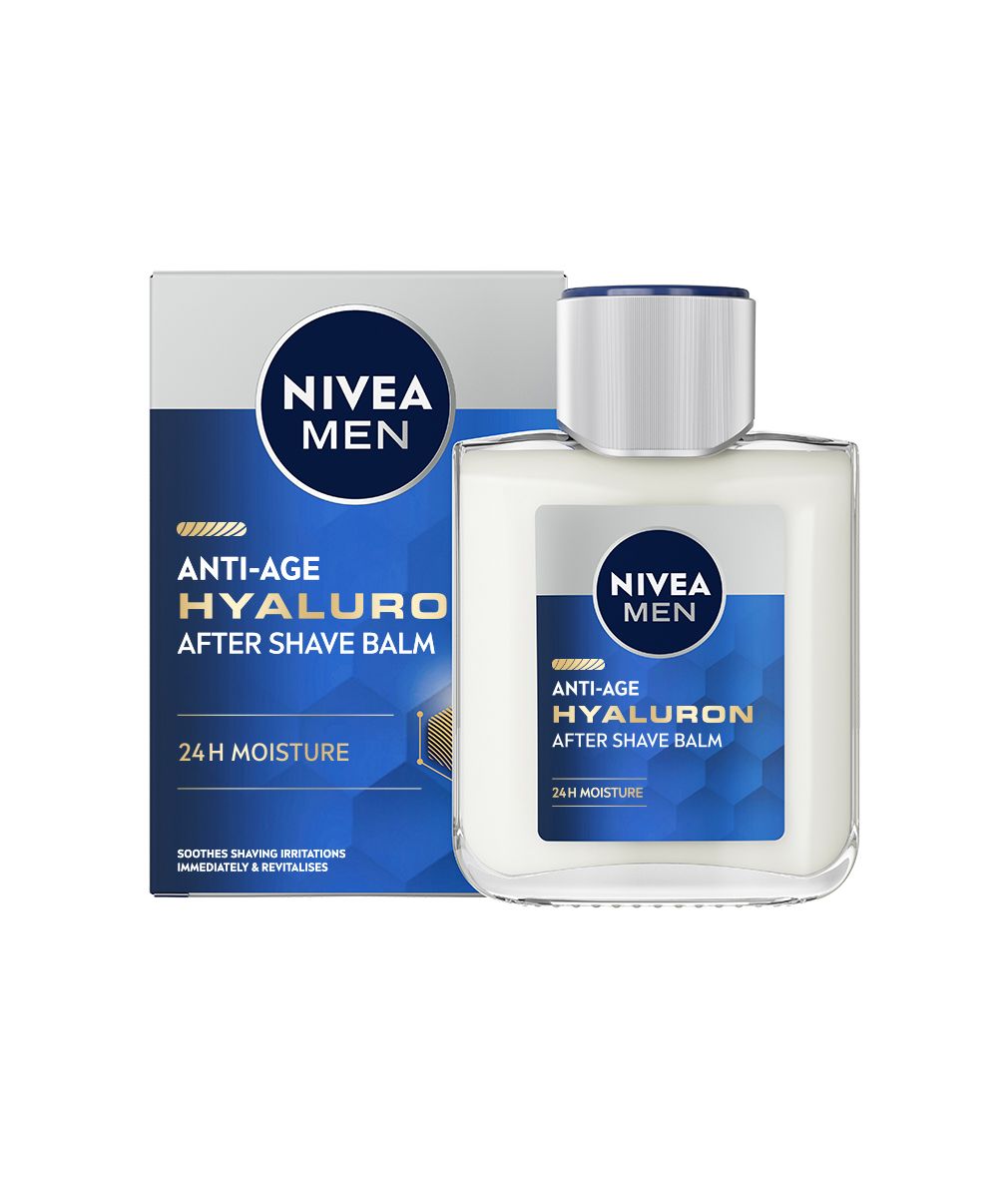 Men Hyaluron Anti-Aging balzam po holení