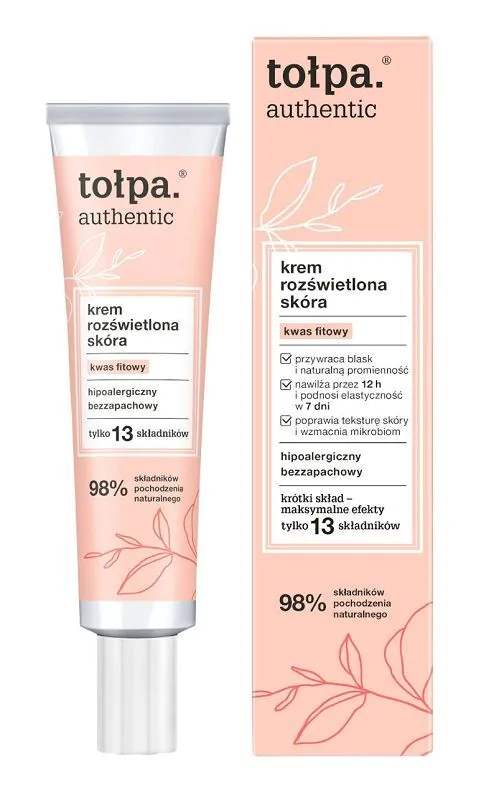 Tołpa Authentic Krem rozświetlona skóra