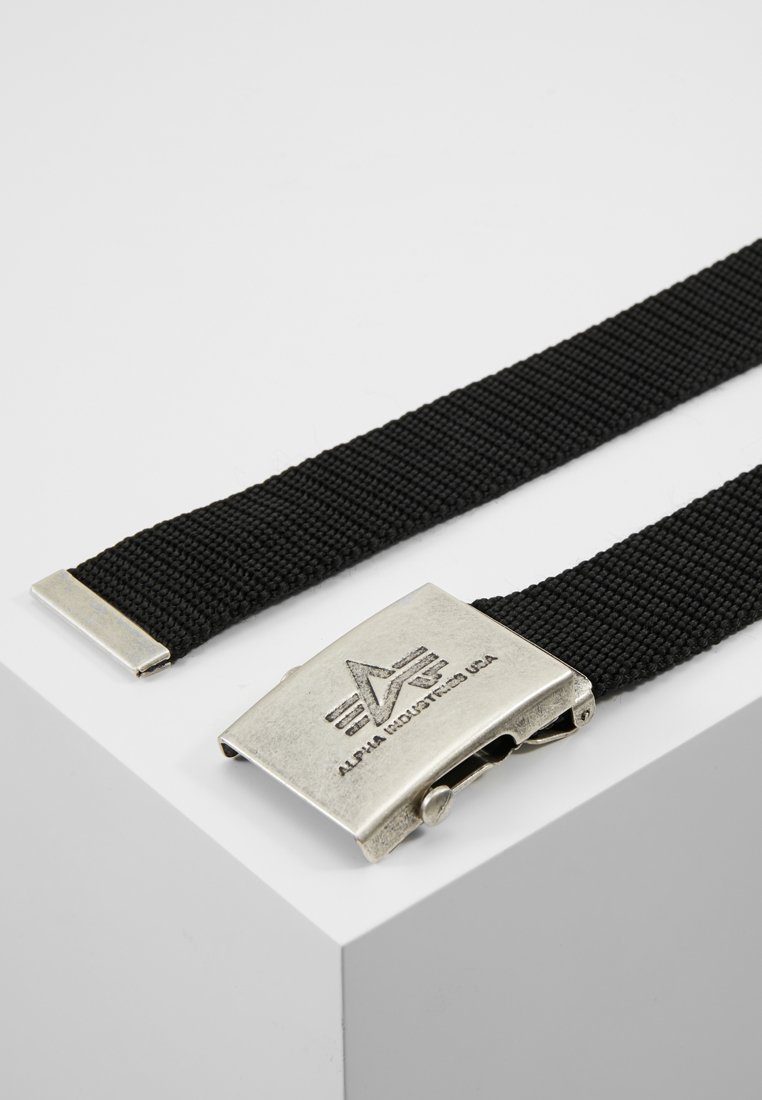 Alpha Industries HEAVY DUTY BELT - Riem - zwart