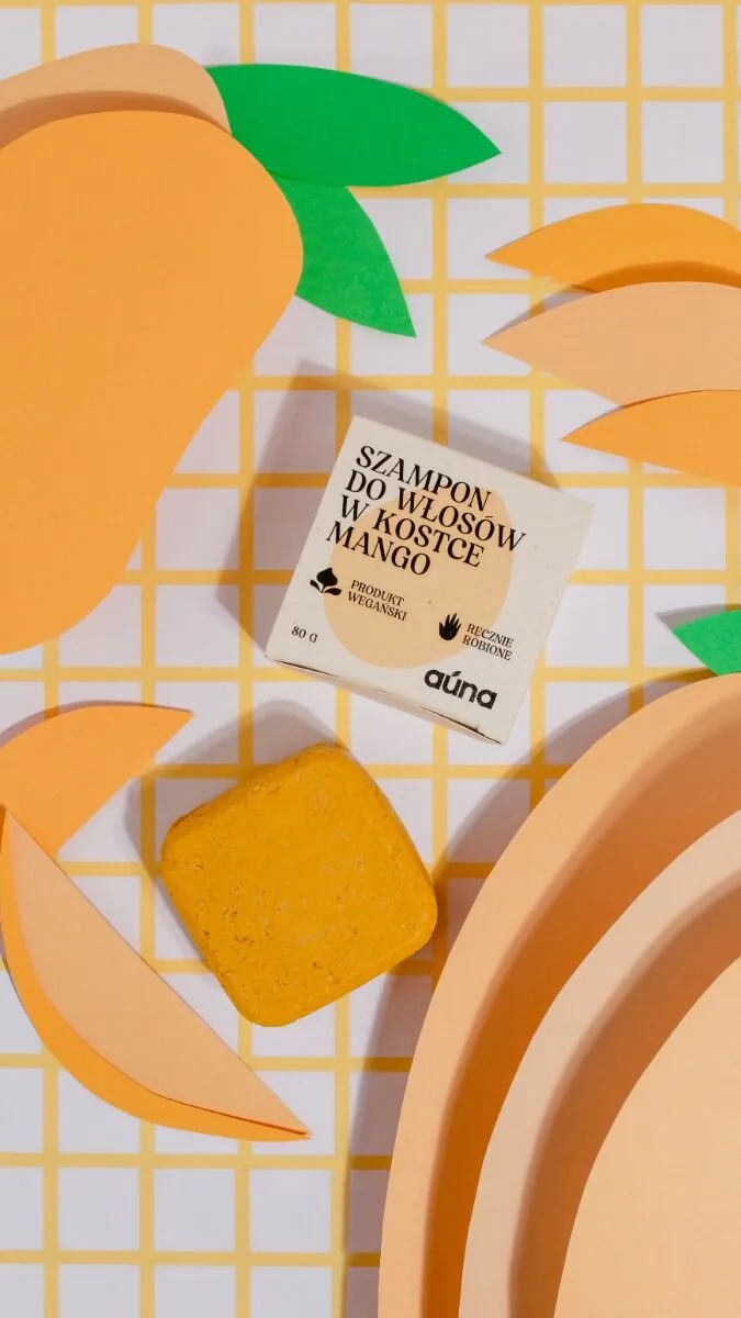 Auna Szampon do włosów w Kostce Mango