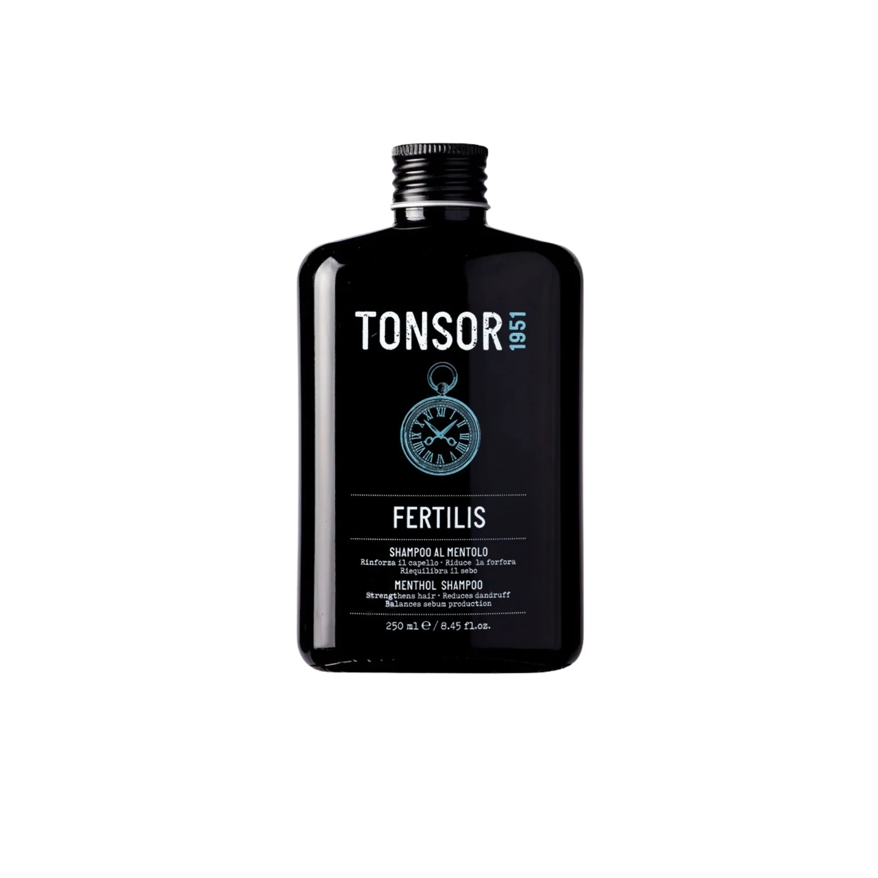 Cura dei Capelli Fertilis -Shampoo al mentolo - Shampoo Uso Frequente, Shampoo Riequilibrante, Trattamento per Capelli