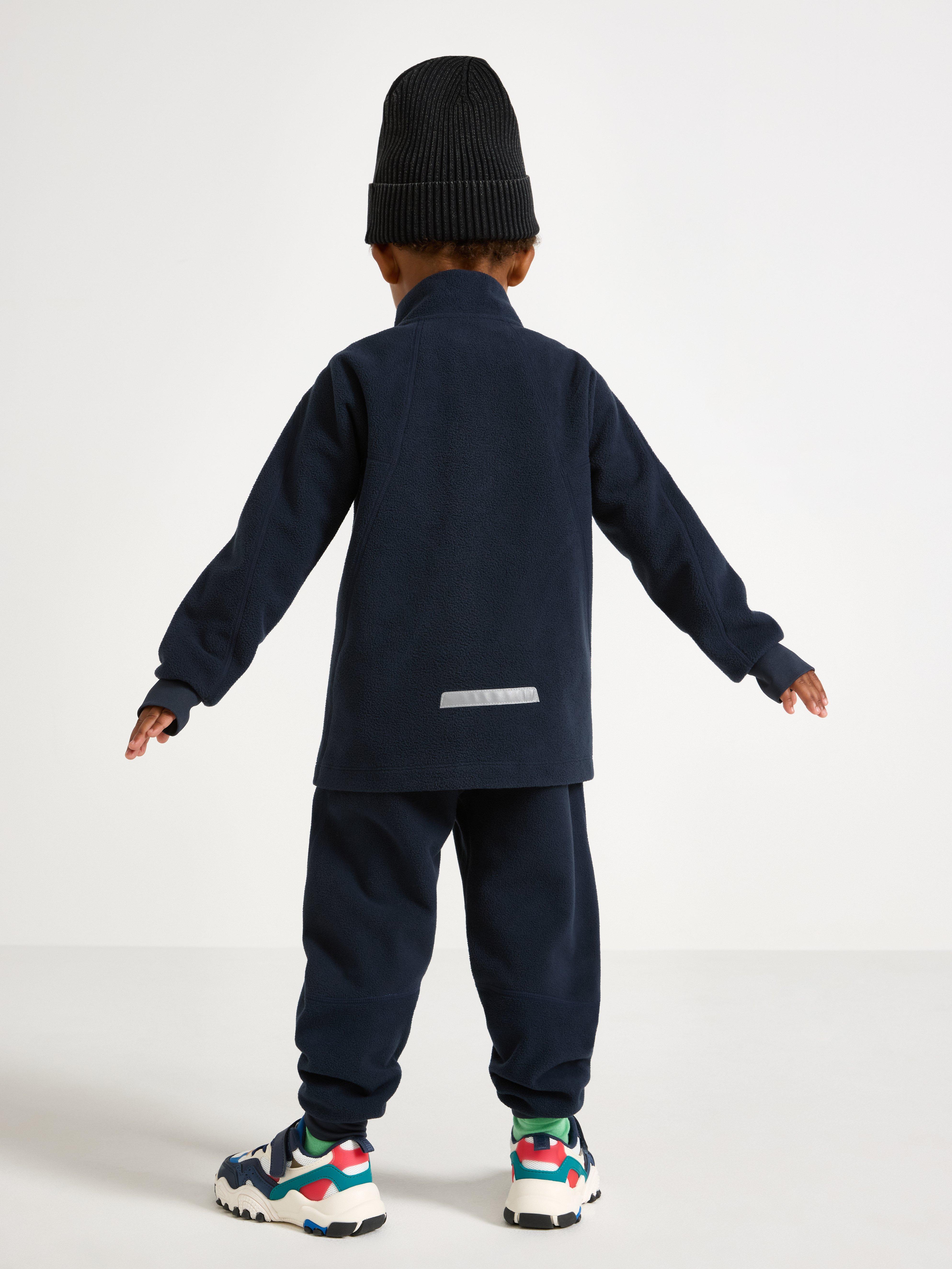 Vattentäta vindfleecebyxor – Kids Performance Wear Dark Navy