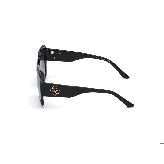 Gafas de sol GUESS GU7681 54/19/140 Negro brillante Parte frontal inyectada MUJER GU7681