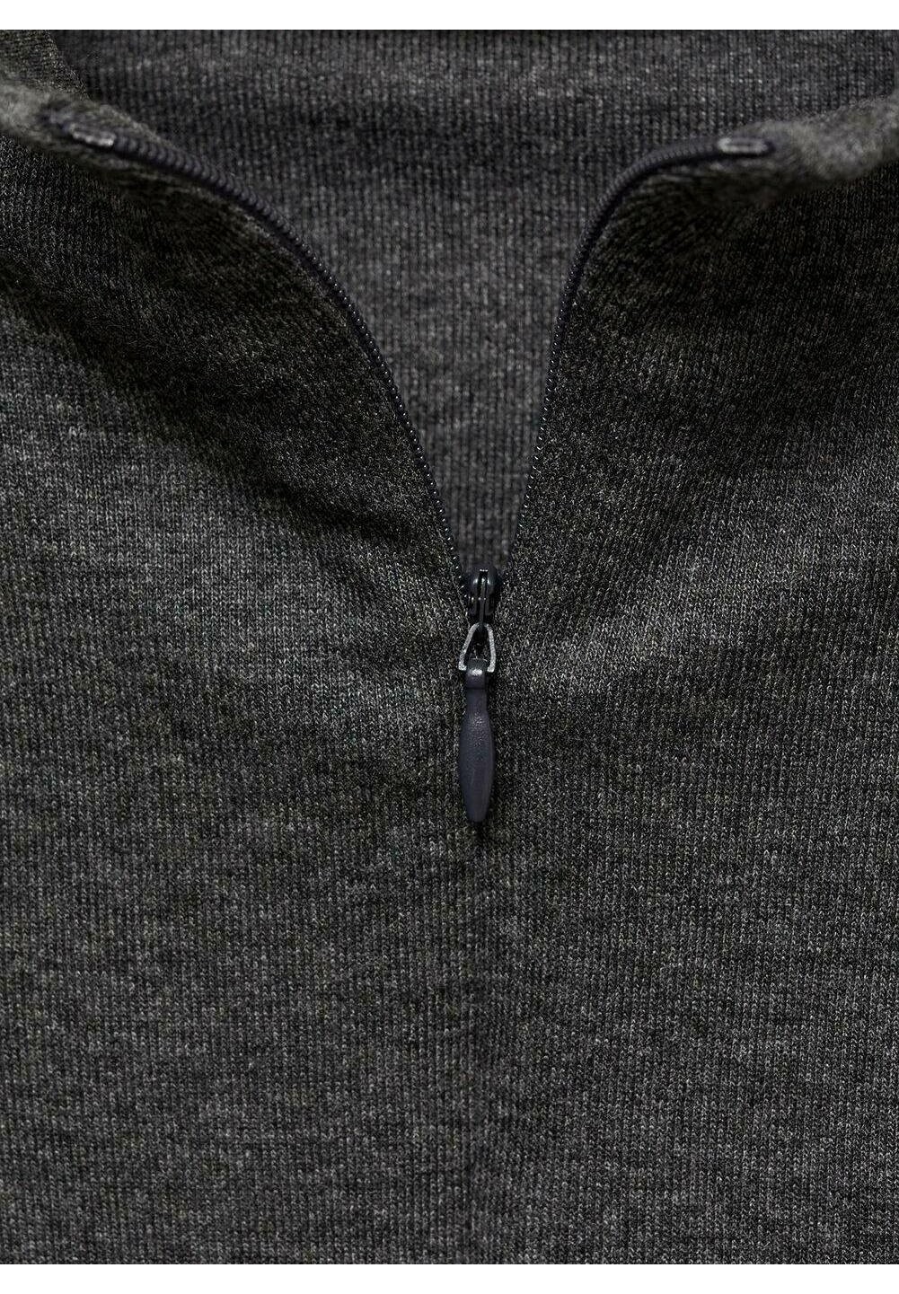 Mango Pullover - grau