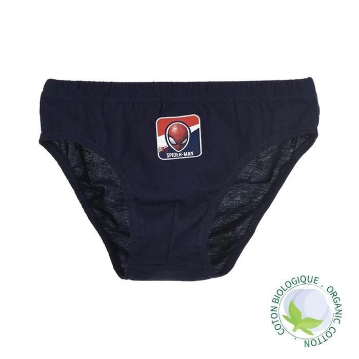 Lot de 3 Slips Coton Garçon MARVEL Spider-Man
