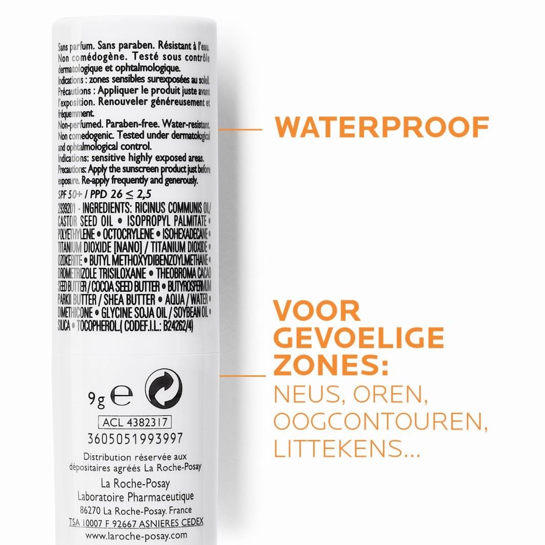 Stick solaire La Roche-Posay Anthelios SPF 50+ - 9 g