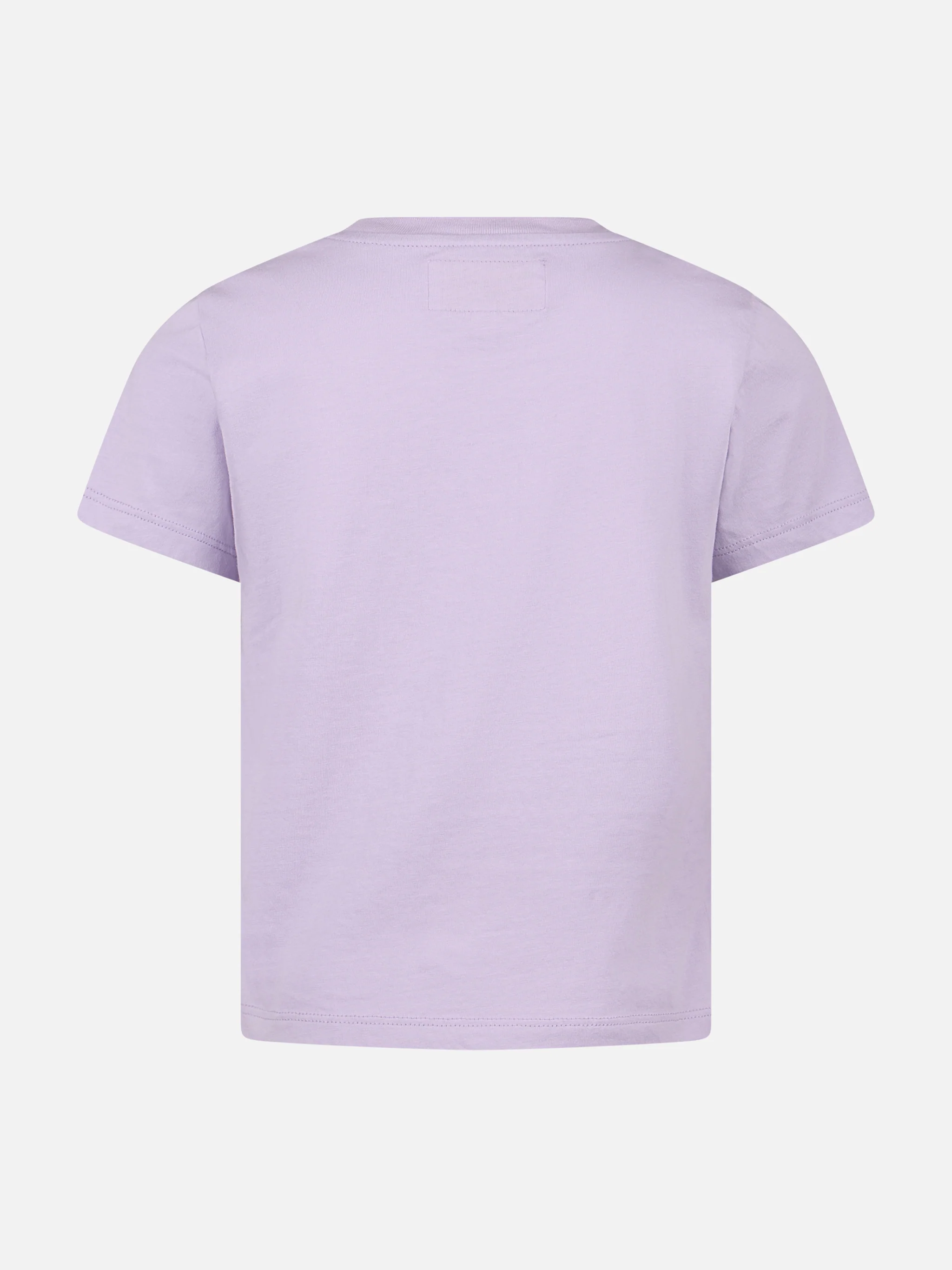 Elly meisjes T-shirt met ronde hals van katoenen jersey met St. B-print.