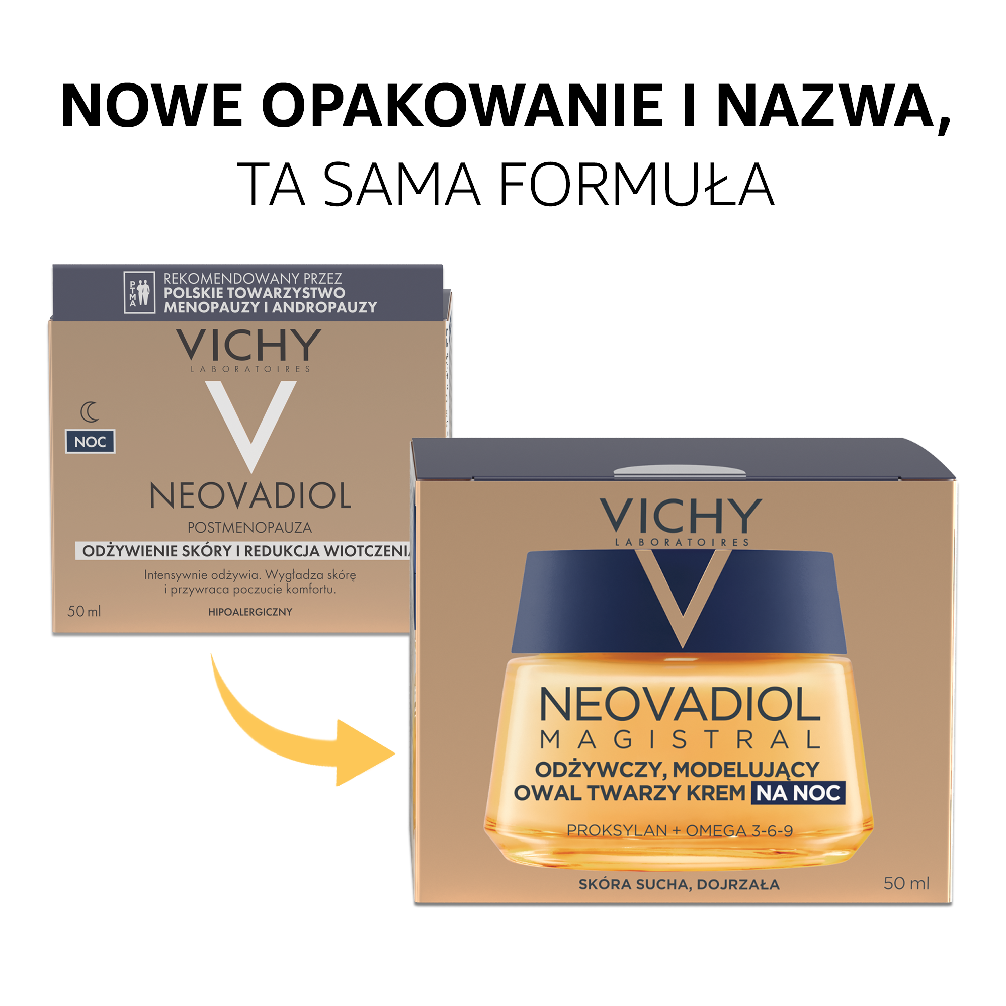 Vichy Neovadiol nočna krema po menopavzi