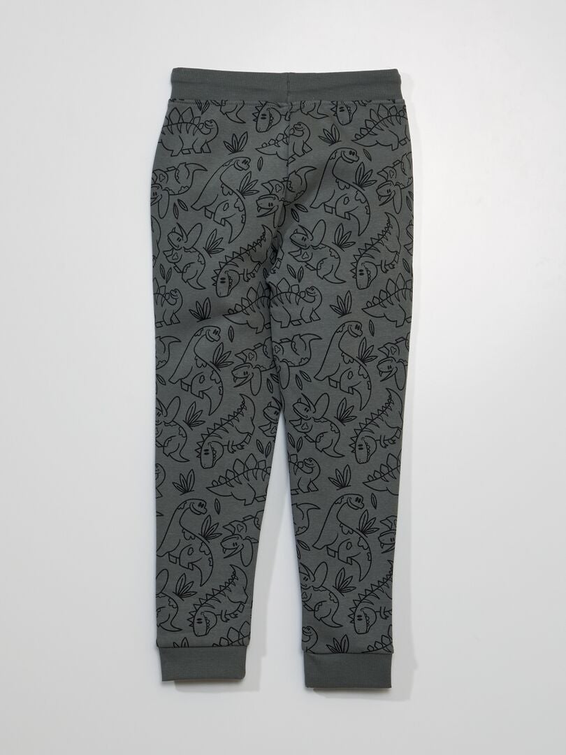 Set van 2 joggingbroeken met sweatshirt-look - BRUIN
