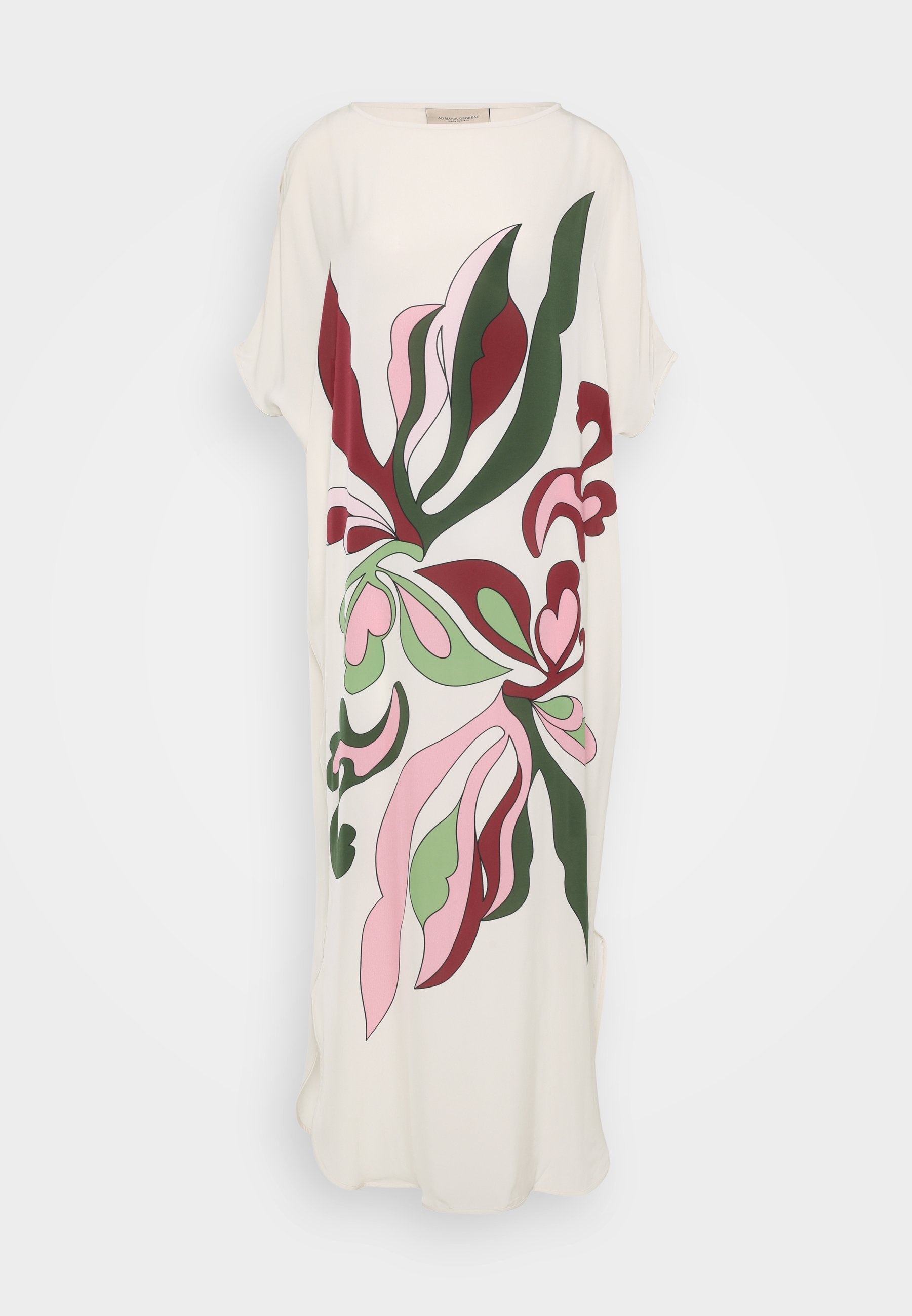 ADRIANA DEGREAS INAMORATA LANGER KAFTAN - Strandaccessoire - cremeweiß
