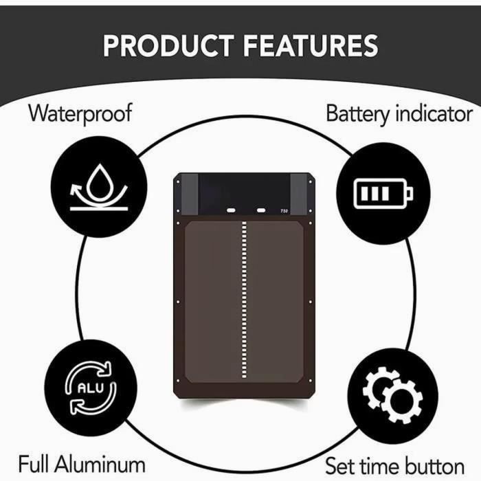 Porta automatica per pollaio sensibile alla luce, impermeabile IP44, apriporta automatico per pollaio con timer.