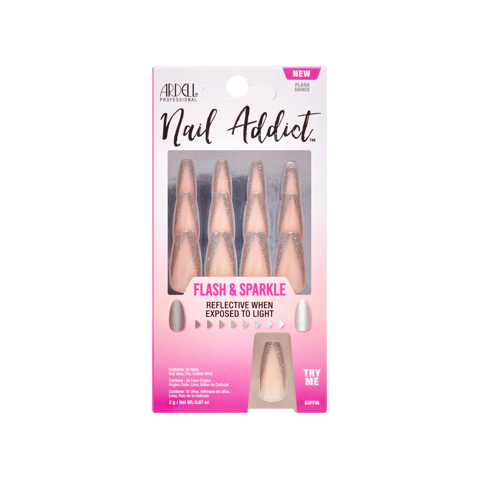 Nail Addict Flash & Sparkle Flash Dance - Ardell