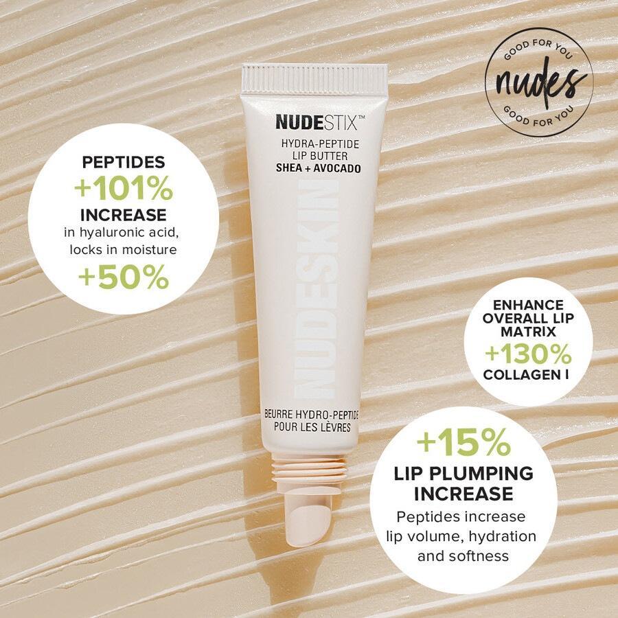 Nudestix Lip Care Hydra-Peptide -huulivoide sheavoi + avokado - 10 ml