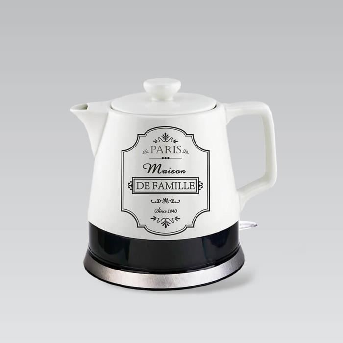 Electric Kettle - Maestro - 1L - Ceramic - 1000W - 360° Rotating Base