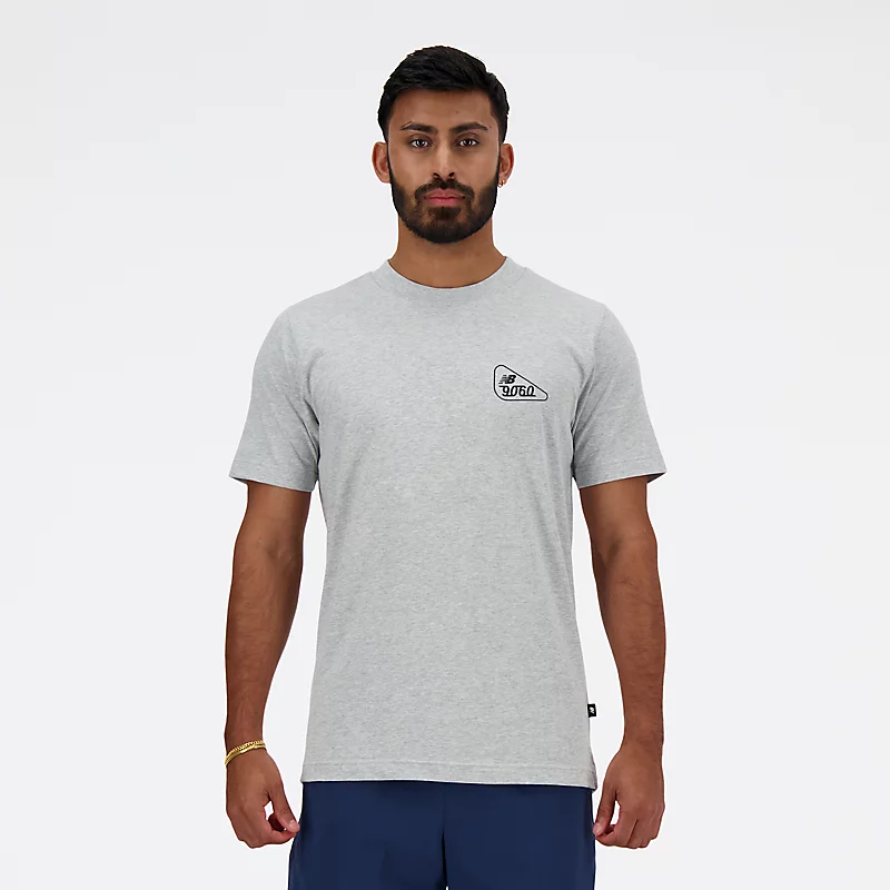 Męska koszulka 9060 Sketch - ATHLETIC GRÅ