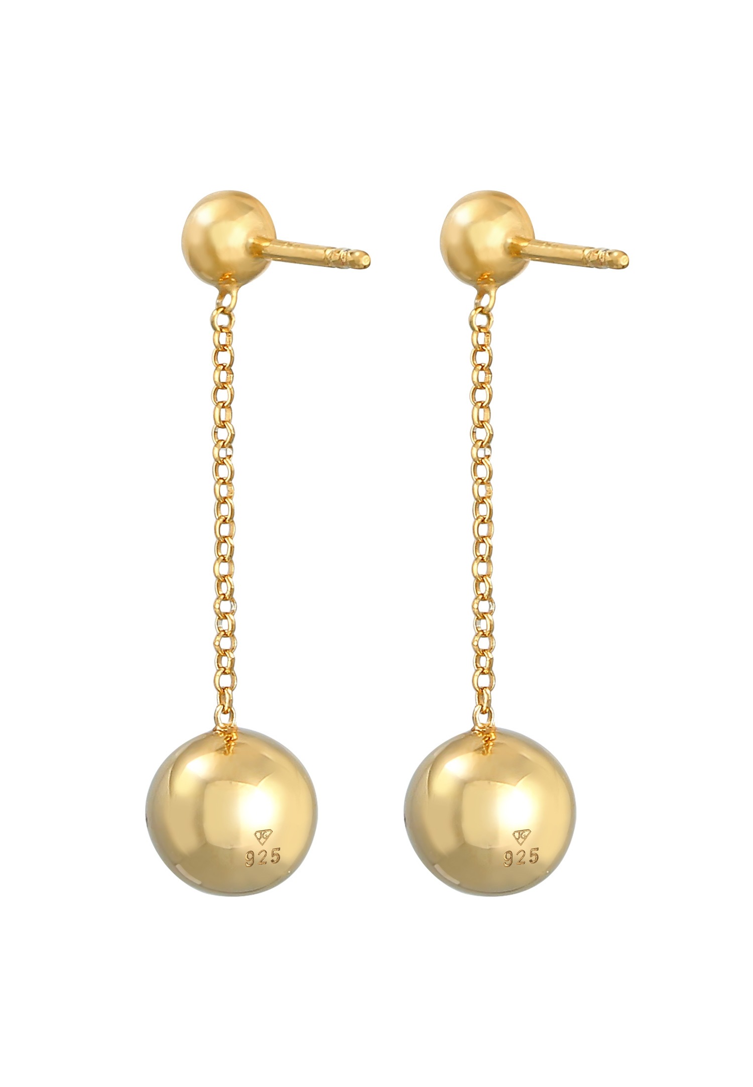 Elli Boucles d'oreilles pour Femmes tendance Basique en argent sterling 925