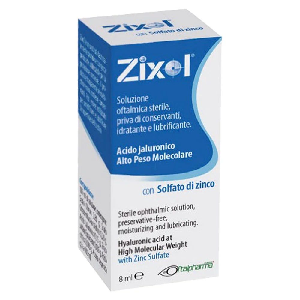 Zixol gotas estéreis 8 ml