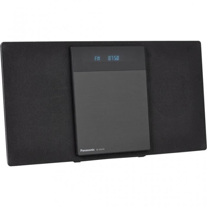 Sistema HiFi - Panasonic - HC410EG-K - Bluetooth - USB - Radio FM