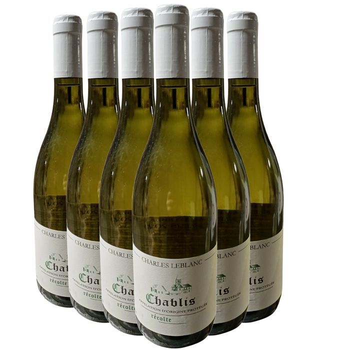 Charles leblanc Chablis 2023 - Vin Blanc de Bourgogne (6x75cl)