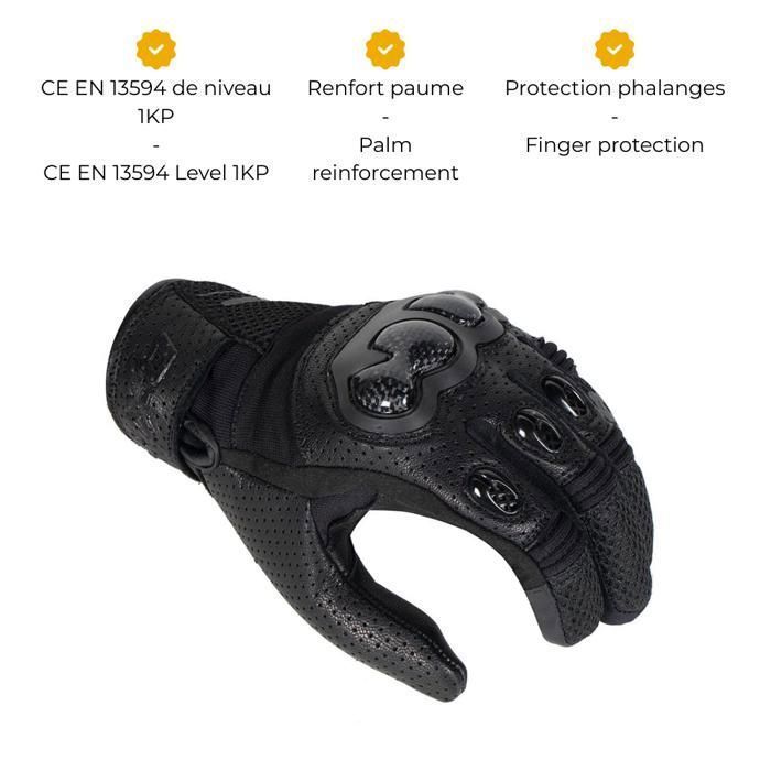 Guantes de moto homologados CE SPLINTER MOTOBLOUZ