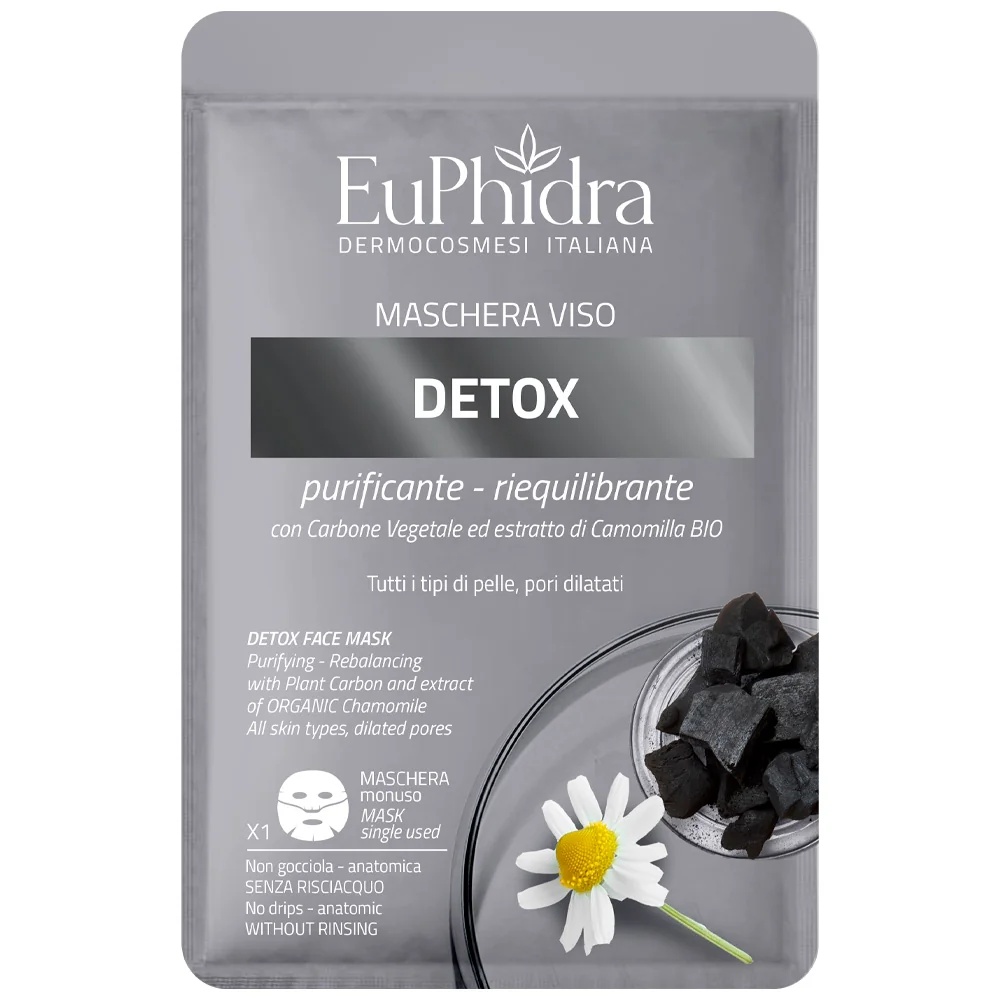 EUPHIDRA EuPhirda Detox sejas maska 1 gab. Attīroša un līdzsvarojoša