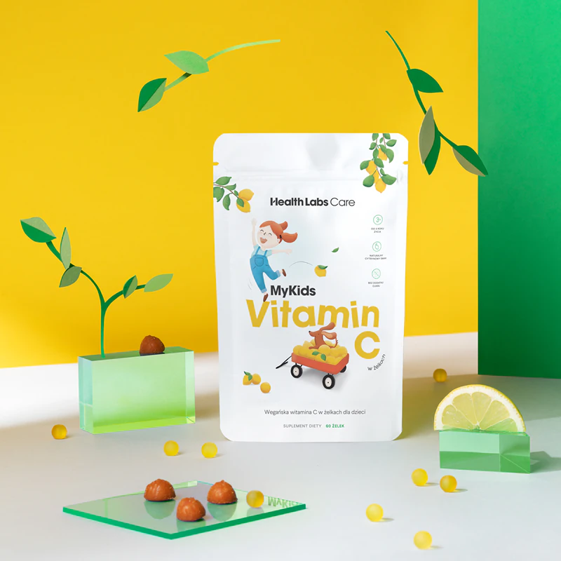 Health Labs Care MyKids Vitamine C voedingssupplement gummies ter ondersteuning van het immuunsysteem