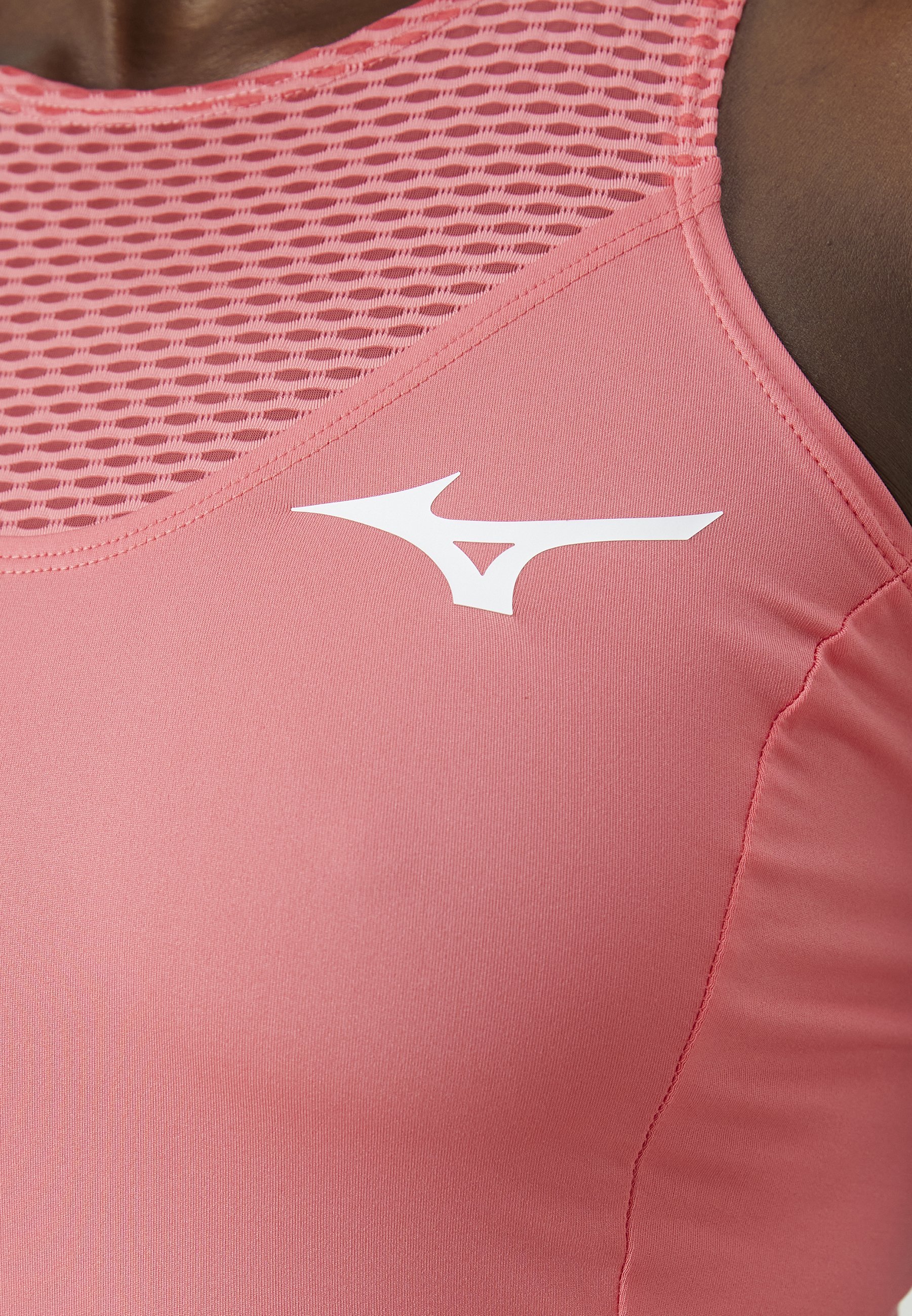 Mizuno DAYBREAKERS DRESS - Sukienka sportowa - calypso coral