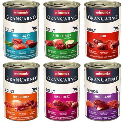 Animonda GranCarno Original Ενήλικες Μικτές Δοκιμές 6 x 400g