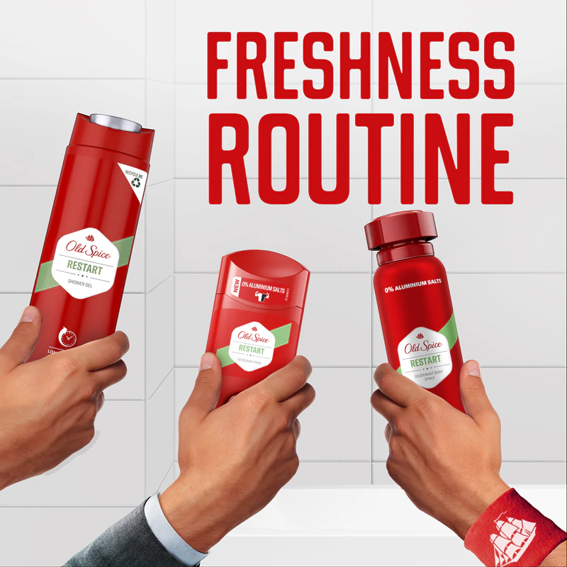 Old Spice Restart Deodorant Stick voor mannen