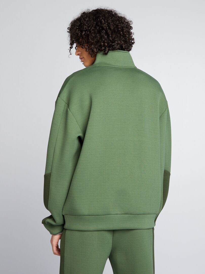 Moletom bicolor - VERDE