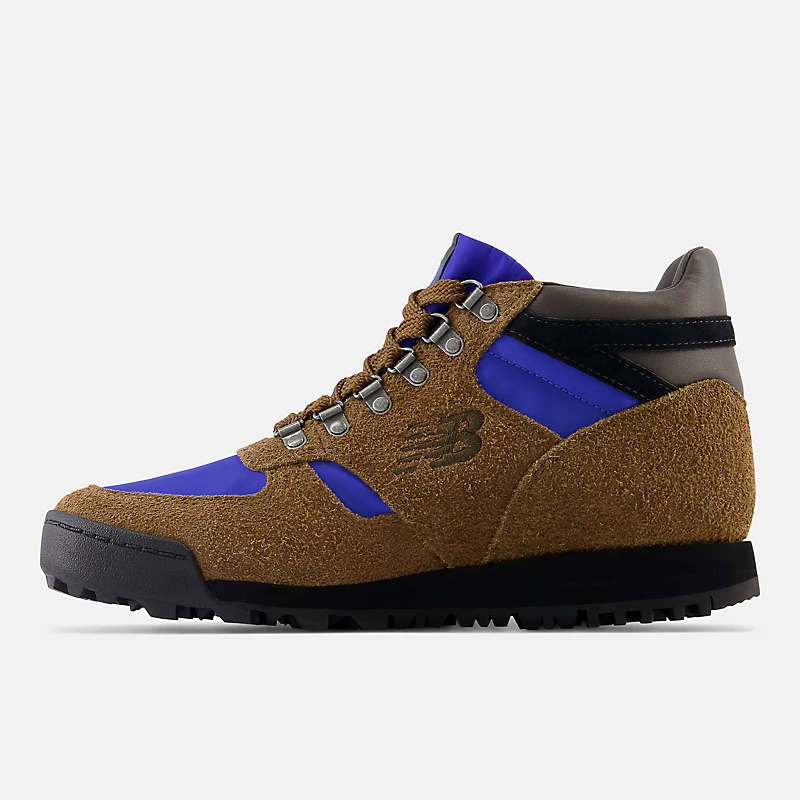 Unisex RAINIER - Dark Earth z morskim błękitem i czernią