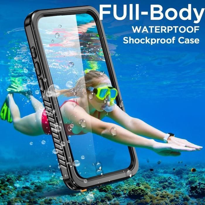 Capa à prova d'água para iPhone 16e de 6,1