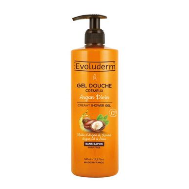 Evoluderm Kermainen Suihkugeeli Argan Divin 500 ml 500 ml