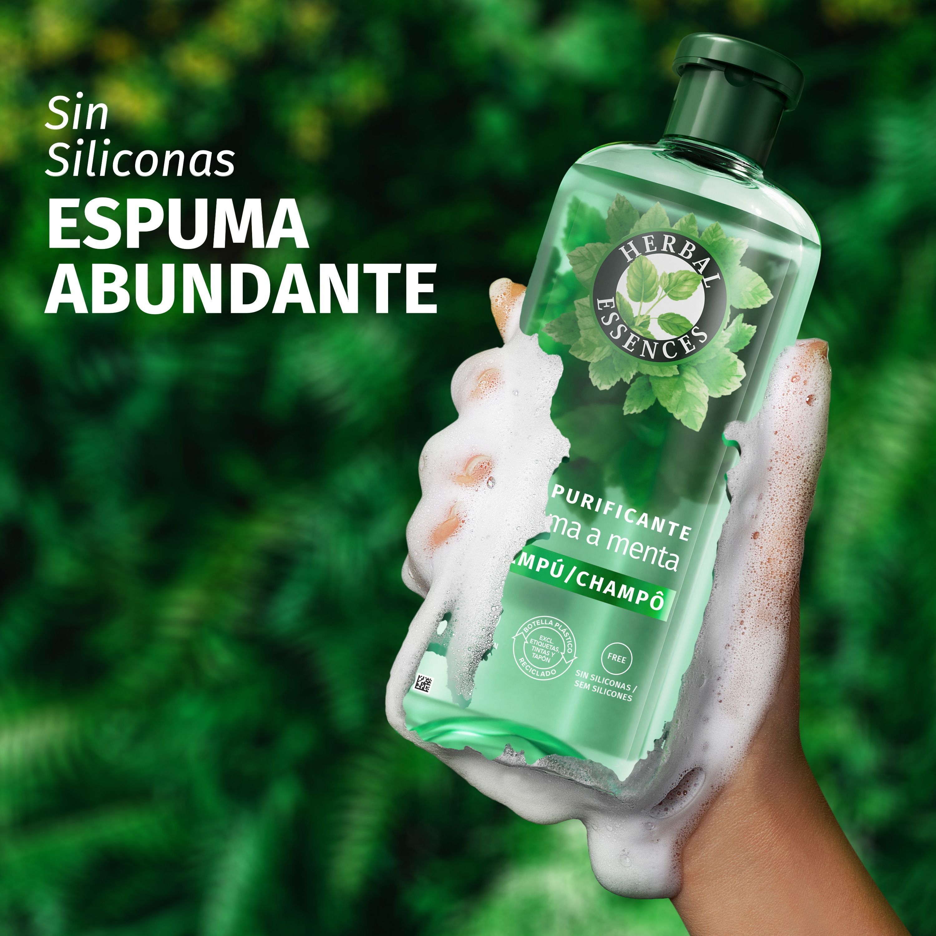 Valomasis šampūnas su mėtų kvapu Šampūnai