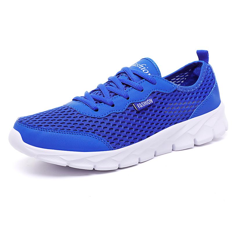 Chaussures plates à enfiler pour hommes, disponibles en 4 couleurs, style mocassin, décontractées, légères et respirantes, style baskets.
