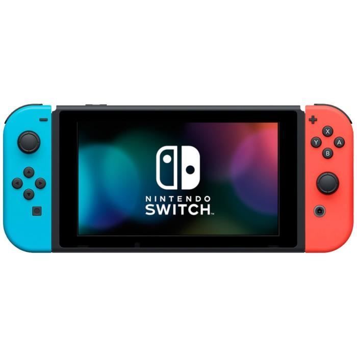 Nintendo Switch console • Neon Blue & Neon Red + Splatoon 2 (Code)
