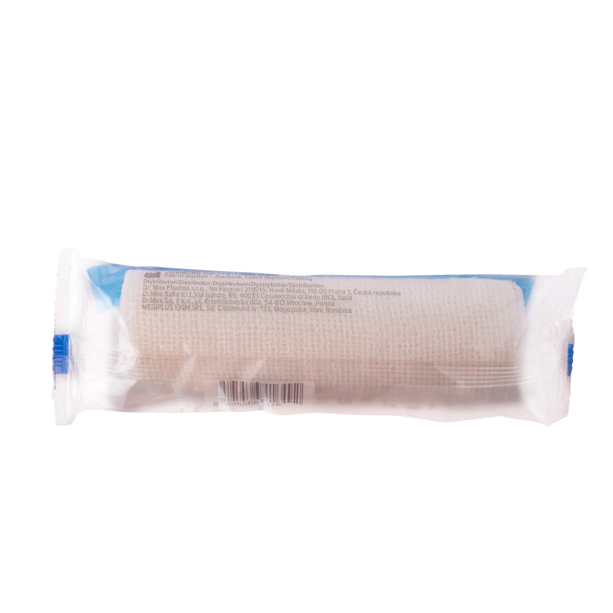 DR. MAX Bandage de fixation élastique Dr.Max 12 cm x 4 m, bandage élastique pour le traitement des plaies